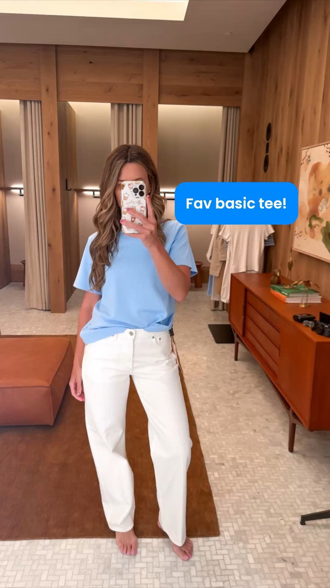 The only tee you need! Sized up to medium! 