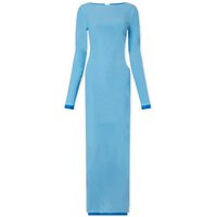 Simon Miller Women's Long Sleeve Solar Mesh Dress in Clear Blue, Size Large | END. Clothing | End Clothing (US & RoW)