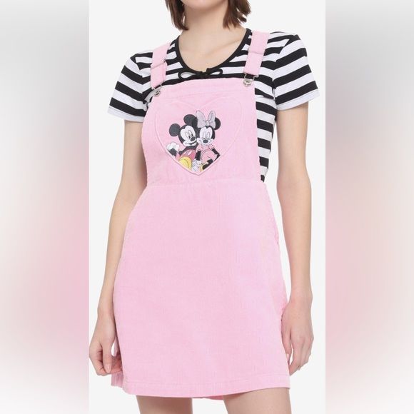 Disney Mickey and Minnie corduroy overalls | Poshmark