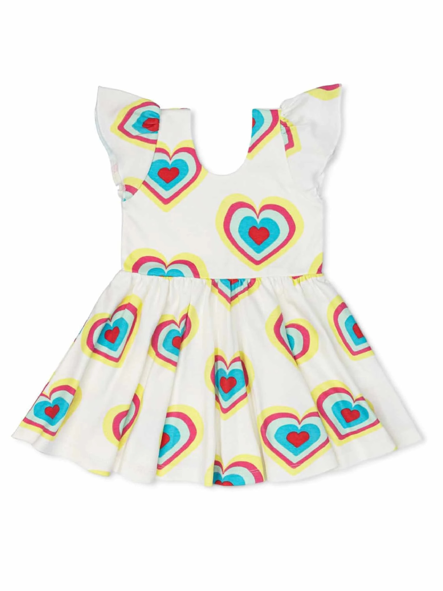 Paris Hilton x Monica + Andy Organic Cotton Baby & Toddler Short Sleeve Let's Dance Dress, Sizes ... | Walmart (US)
