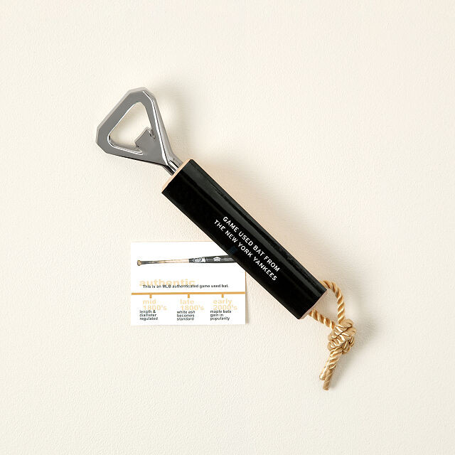 MLB Game Used Baseball Bat Bottle Openers | UncommonGoods