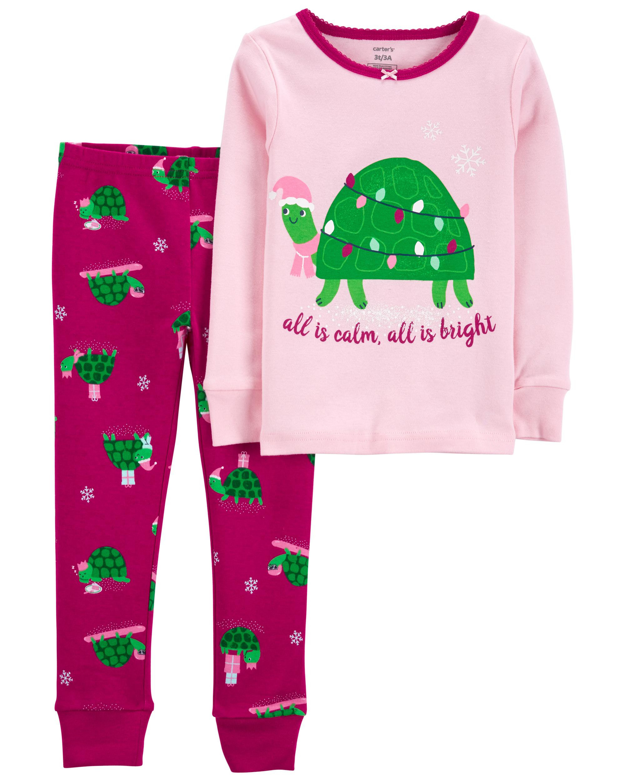2-Piece Turtle 100% Snug Fit Cotton PJs | Carter's