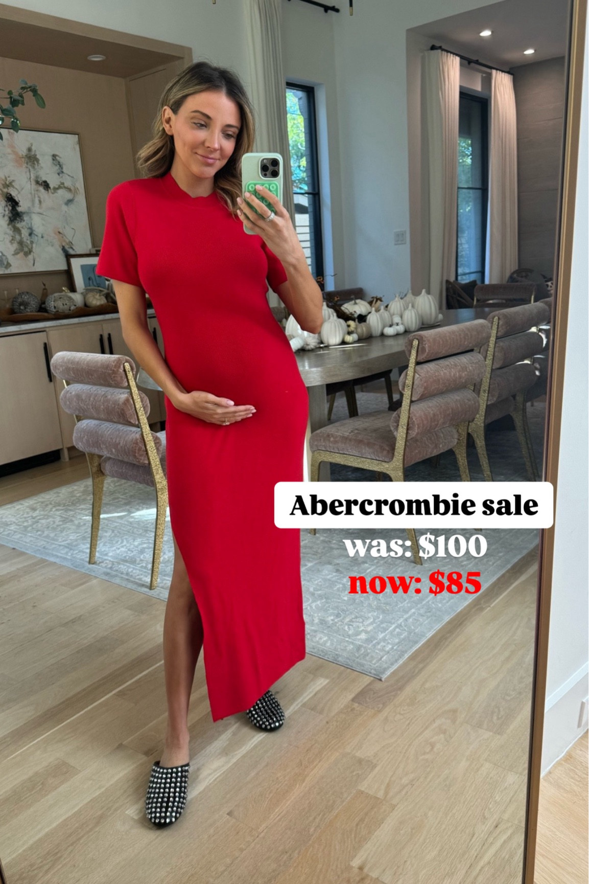 Abercrombie sale 👏🏼 red maxi dress size small 

#LTKSeasonal #LTKFindsUnder100 #LTKSaleAlert
