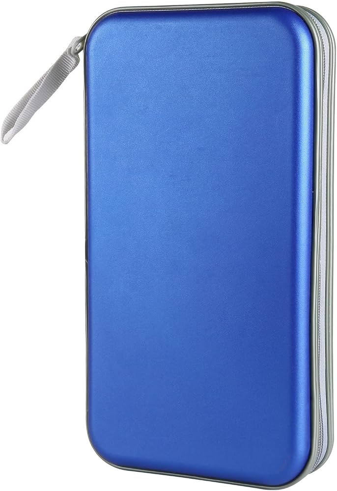 Siveit CD Case, DVD Case Holder 96 Capacity Hard Plastic CD DVD Disc Cases Storage Binder Wallet ... | Amazon (US)