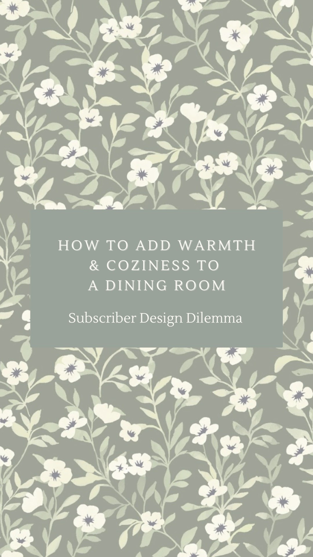 Design dilemma submitted by one of you!

#LTKSeasonal #LTKHome #LTKstorytime