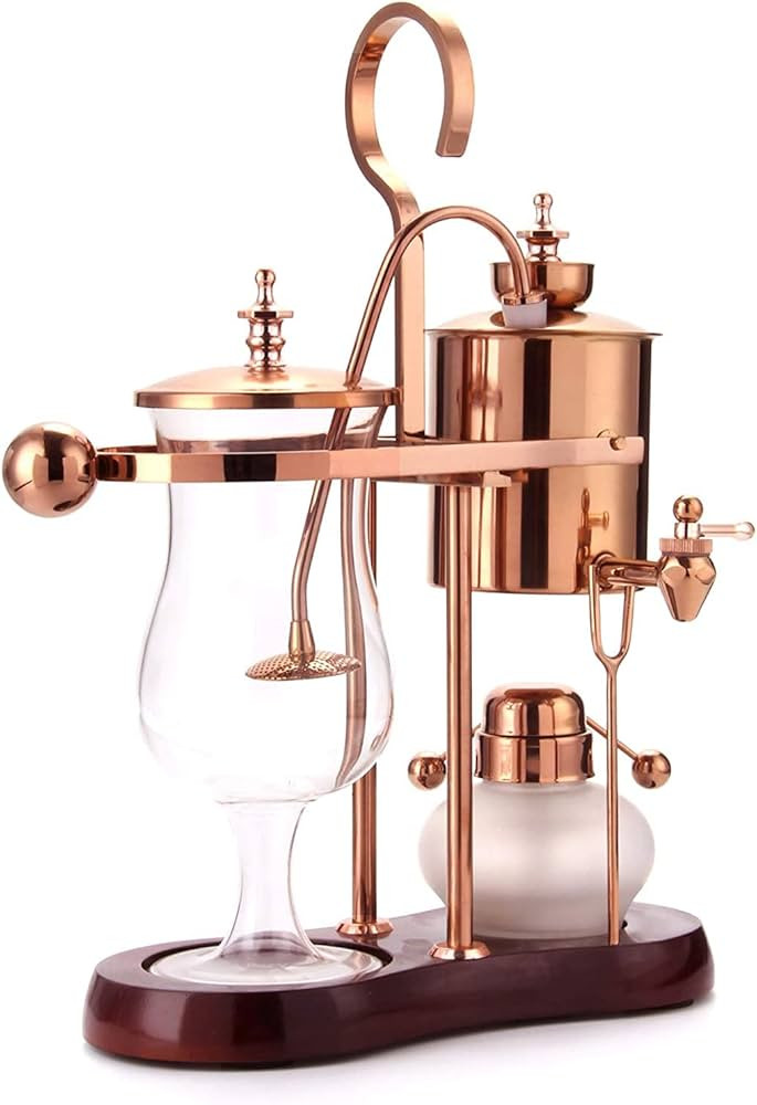 Belgian/Belgium Luxury Royal Family Balance Syphon Coffee Maker, Siphon Brewer, Elegant Design Re... | Amazon (US)