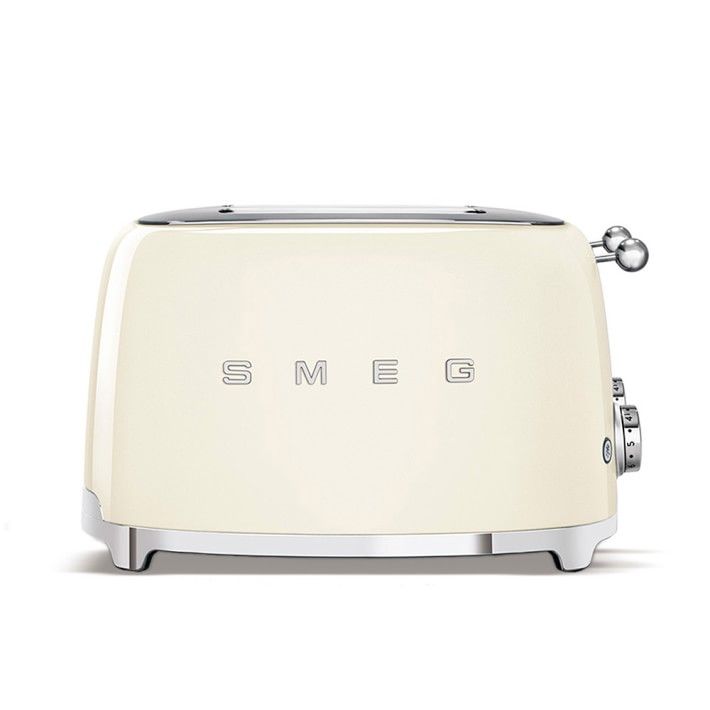 Smeg 4-Slice Toaster, Cream | Williams-Sonoma