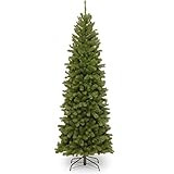 National Tree Company Artificial Slim Christmas Tree, Green, North Valley Spruce, Includes Stand,... | Amazon (US)