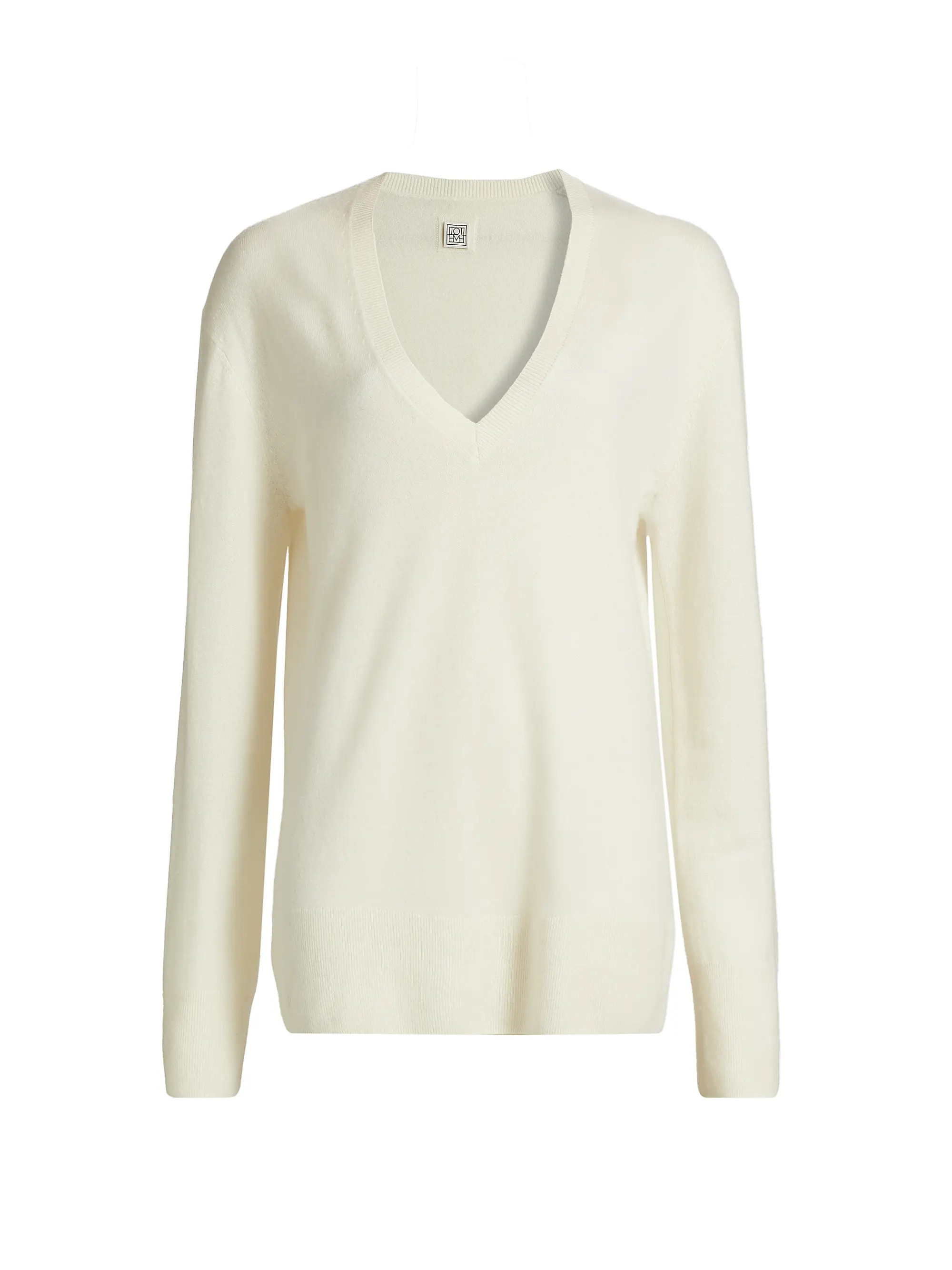 Cashmere V-Neck Sweater | Saks Fifth Avenue