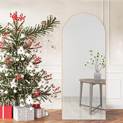 NeuType Arched Full Length Mirror Standing Hanging or Leaning Against Wall, Oversized Large Bedro... | Amazon (US)