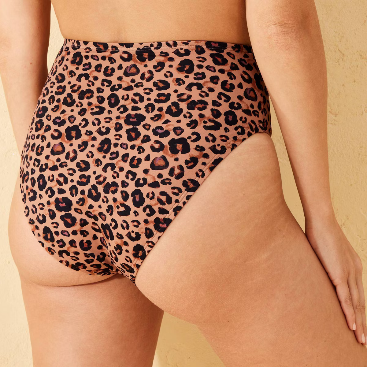 Women's High Waist High Leg Cheeky Bikini Bottom - Shade & Shore™ | Target