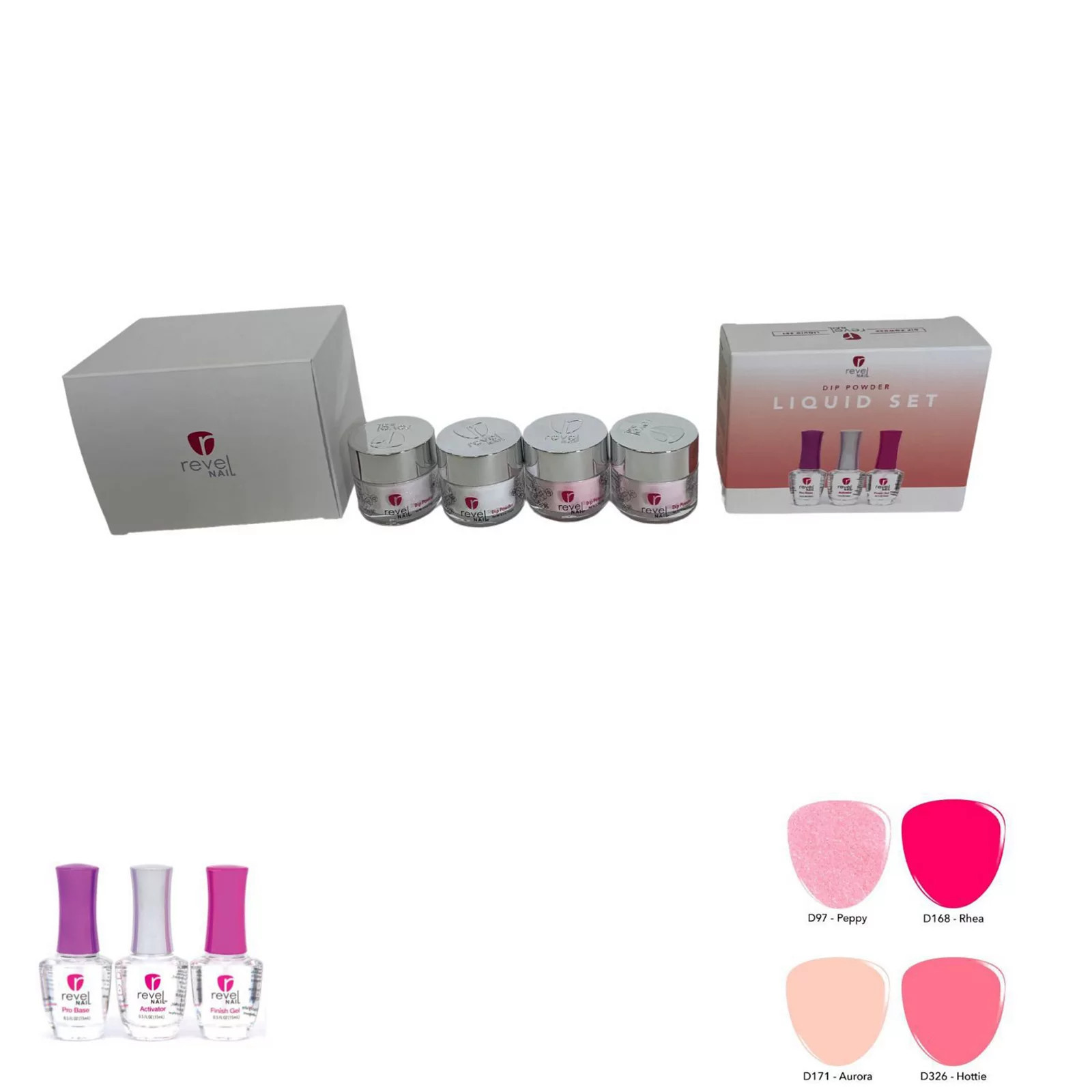 Revel Nail Pretty in Pink Dip Powder Starter Kit | Kohl's