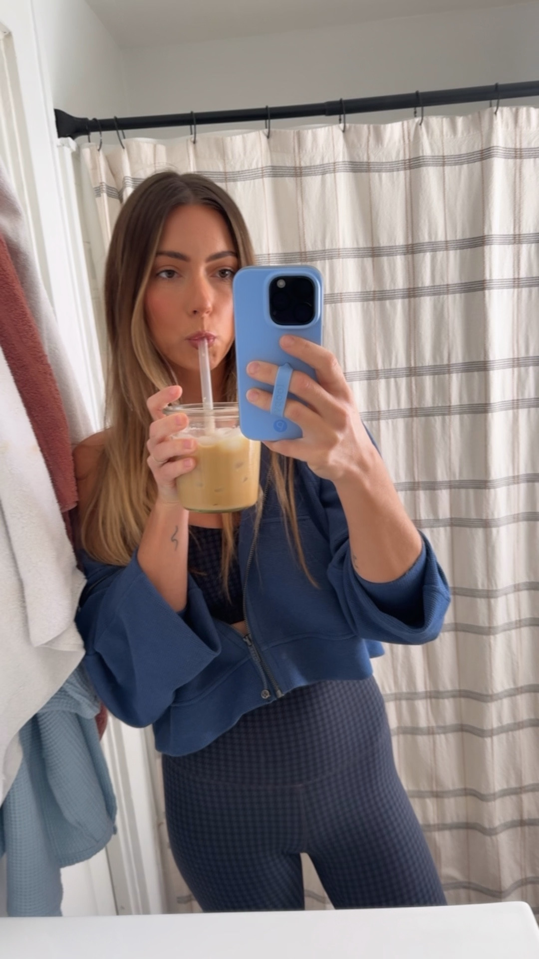 OOTD as a sahm. Heading to the Sunken Gardens today! 

The bra and leggings are from last year so I can’t link it but they have a similar style I linked below! 

I’m wearing the Flow Y bra in size 6 (I’m a 32B in regular bras but I swear lululemons sports bras run so tight)

The leggings are aligns and I wear a size 6. (I size up because I don’t like them them tight but I could do a size 4 in the aligns)

The waffle scuba is a size xs/s and it’s perfect, still a little oversized. 

The Gazelle Bolds run BIG. I tried these on in store to be sure of my sizing. I’m wearing a 7.5 (my normal shoe size is an 8). 

#LTKActive