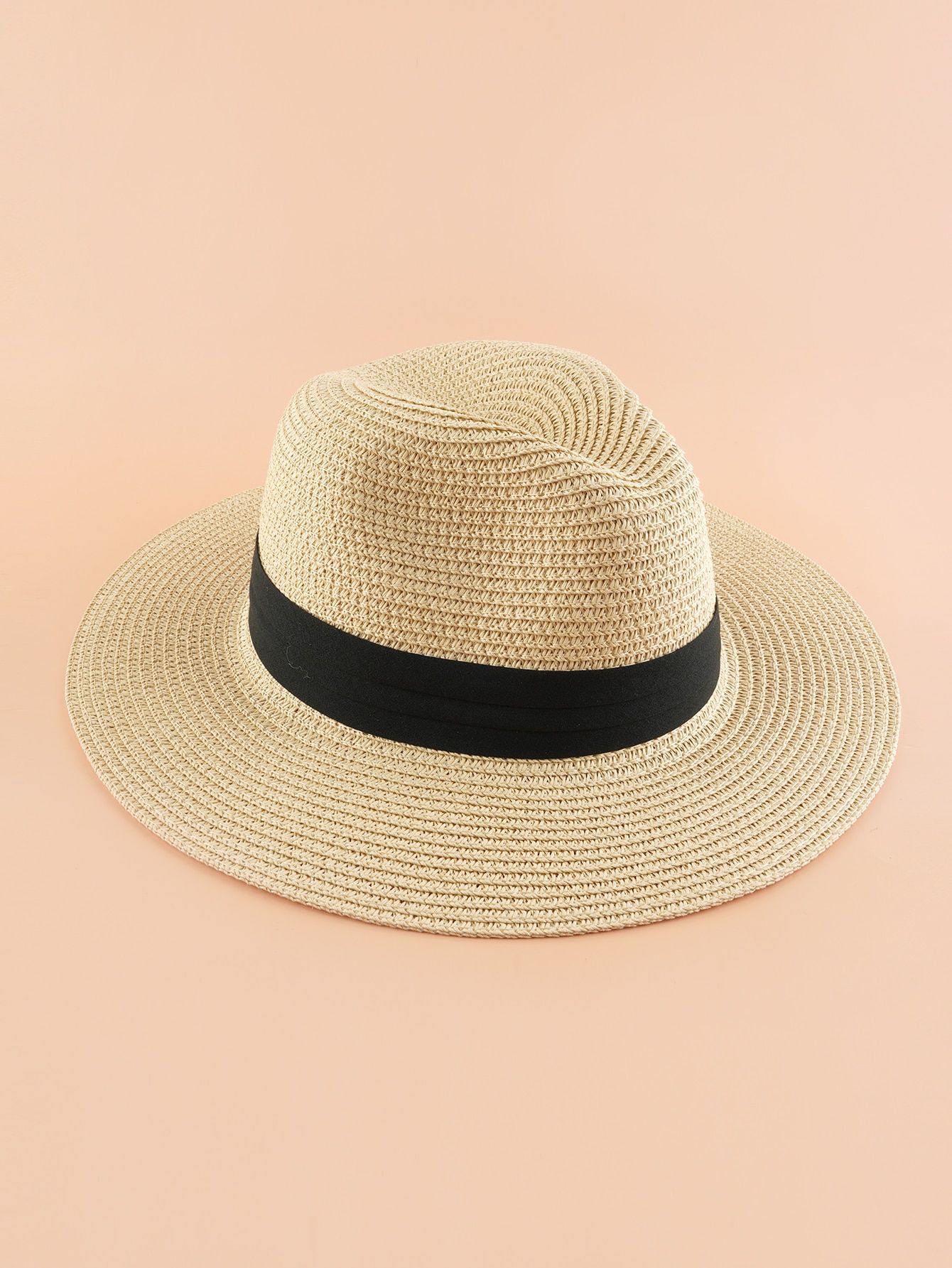 EMERY ROSE Minimalist Straw Hat | SHEIN