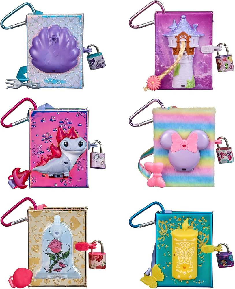 REAL LITTLES Disney Collectible Micro Journal With Secret Compartment And 4 Micro Real Working Su... | Amazon (US)