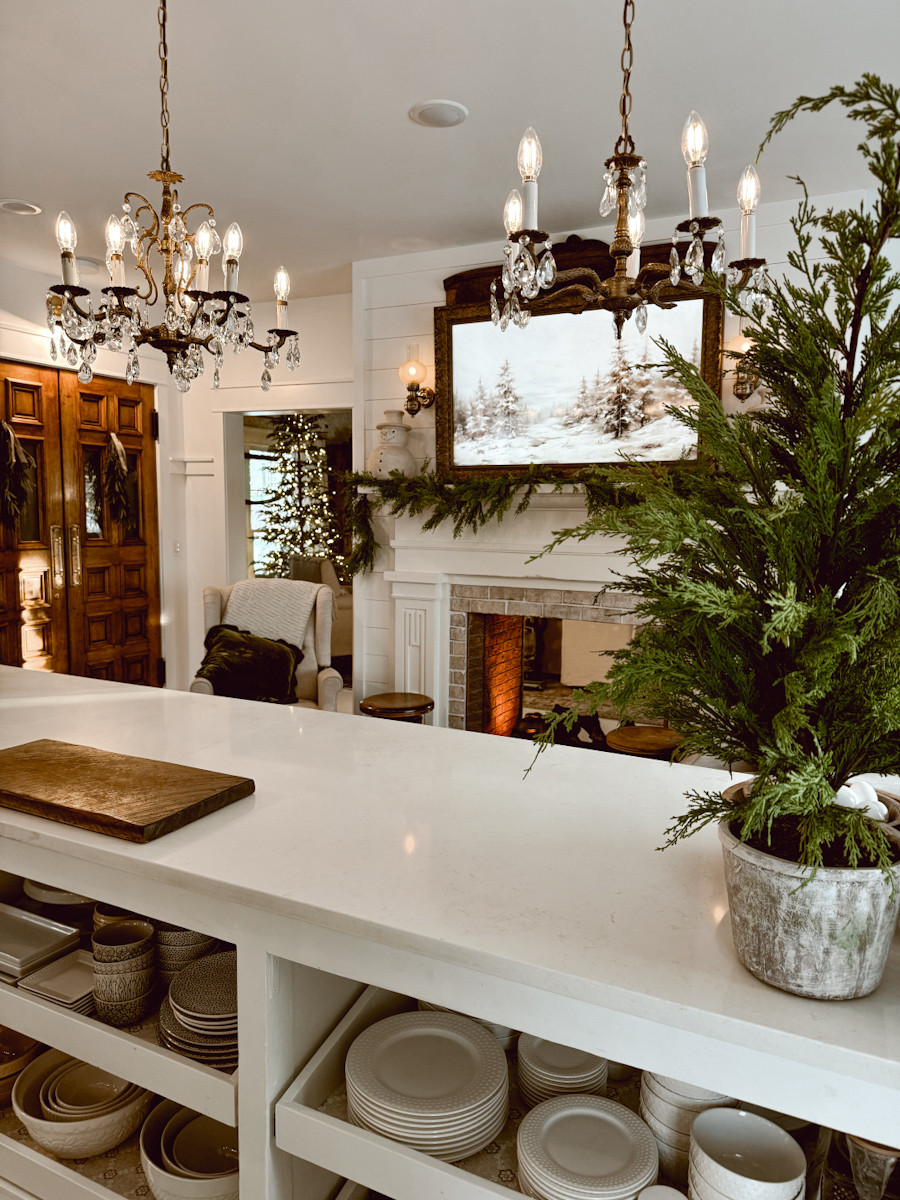 We have had a lot of questions about our Samsung Frame TVs lately. We have a handful in our home, and most of them are the 55" option. When we aren't watching our favorite shows, we can set our tv to look like artwork that sits flush with the wall.  

 #LTKGiftGuide #LTKHoliday #LTKHome