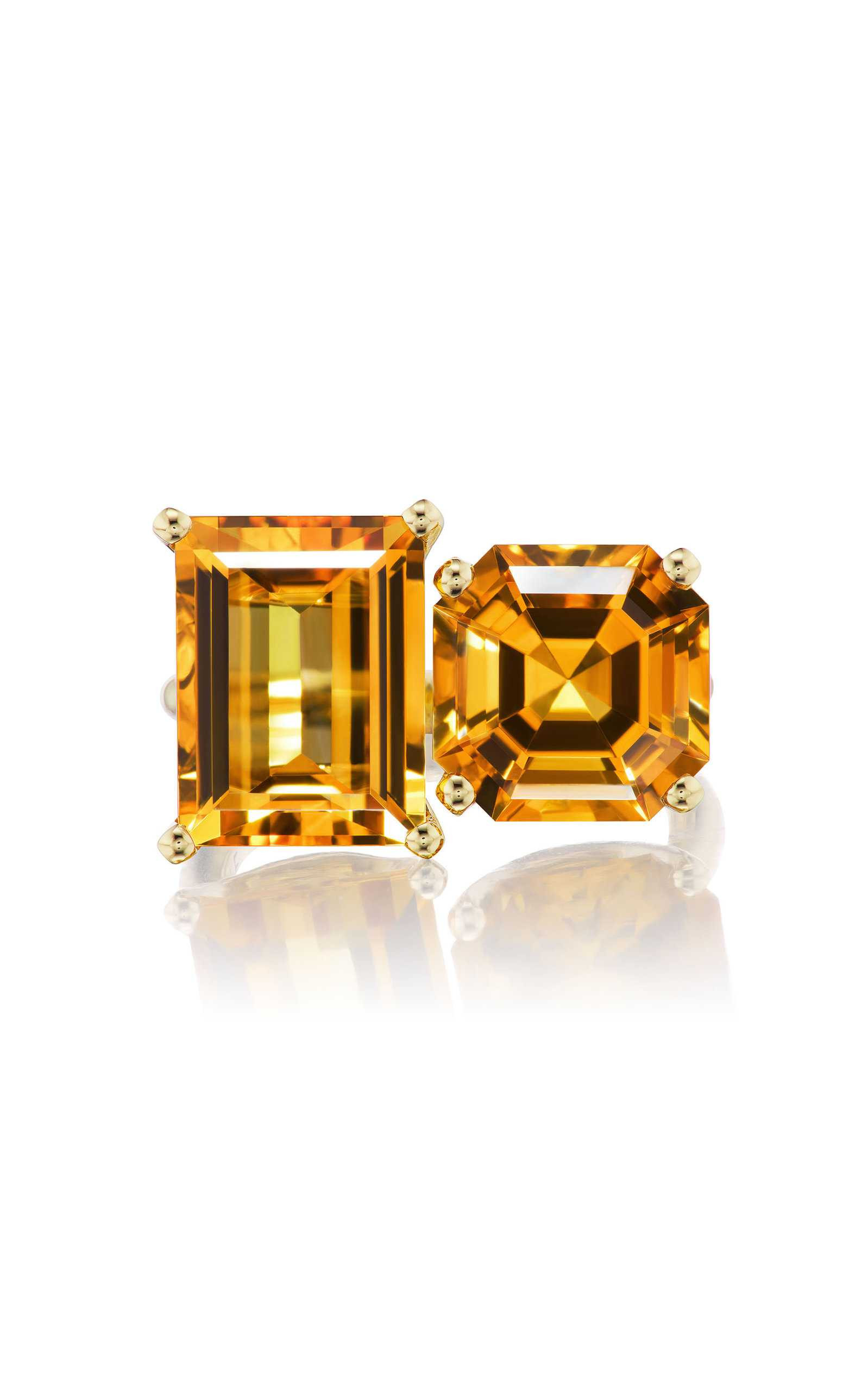 Cirque 14K Yellow Gold Citrine Ring | Moda Operandi (Global)