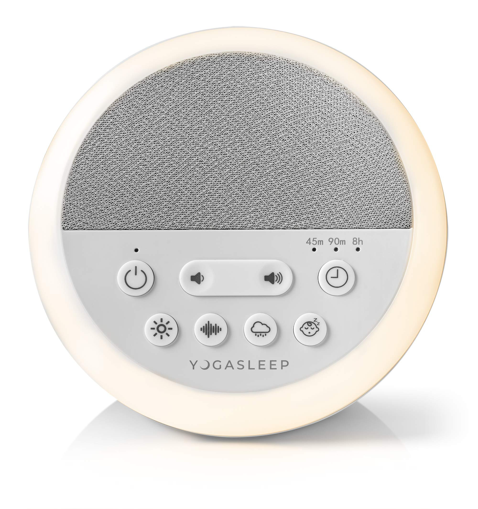 Yogasleep Nod White Noise Sound Machine, With Soft Night Light & Sleep Timer, 20 Sound Options In... | Amazon (US)