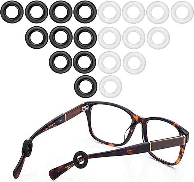 MOLDERP Glasses Ear Grip - Eyeglasses Temple Tip Sleeve Retainer,Anti-Slip Comfort Glasses Retain... | Amazon (US)