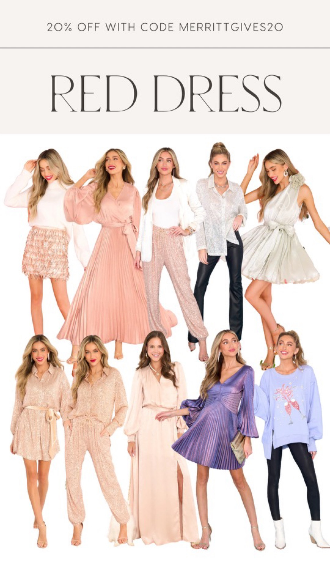 24hr SALE!!!  20% off with promo code MERRITTGIVES20 🎉 So many great gifts and holiday pieces for all your holiday festivities 🎁🎄❤️

#LTKGiftGuide #LTKHoliday #LTKsalealert