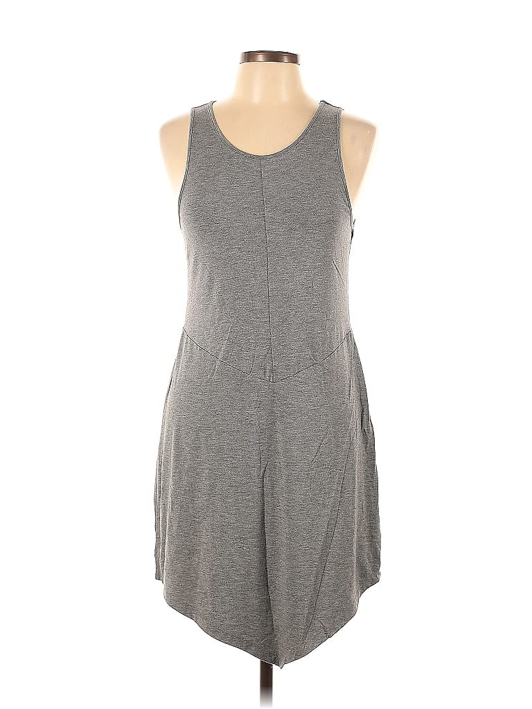 Threads 4 Thought Casual Dress - Shift: Gray Solid Dresses - Used - Size Large | ThredUp