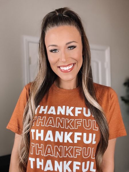 Happy Thanksgiving! So thankful for all my friends & family 🤍 Pink Lily is having their Black Friday sale!!! Use code shop35 for 35% off the entire site 👏🏽 this shirt is currently out of stock, but I’ve linked some of my fav fall tees!

#LTKSeasonal #LTKstyletip #LTKunder50