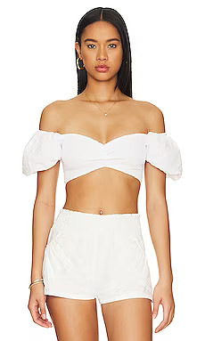 Louisa Crop Top
                    
                    PEIXOTO | Revolve Clothing (Global)