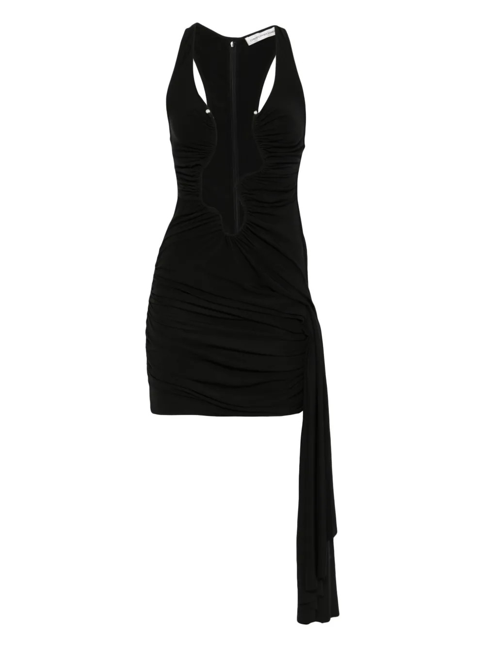 Christopher Esber Salacia Ruched Mini Dress  | Black | FARFETCH BR | Farfetch (BR)