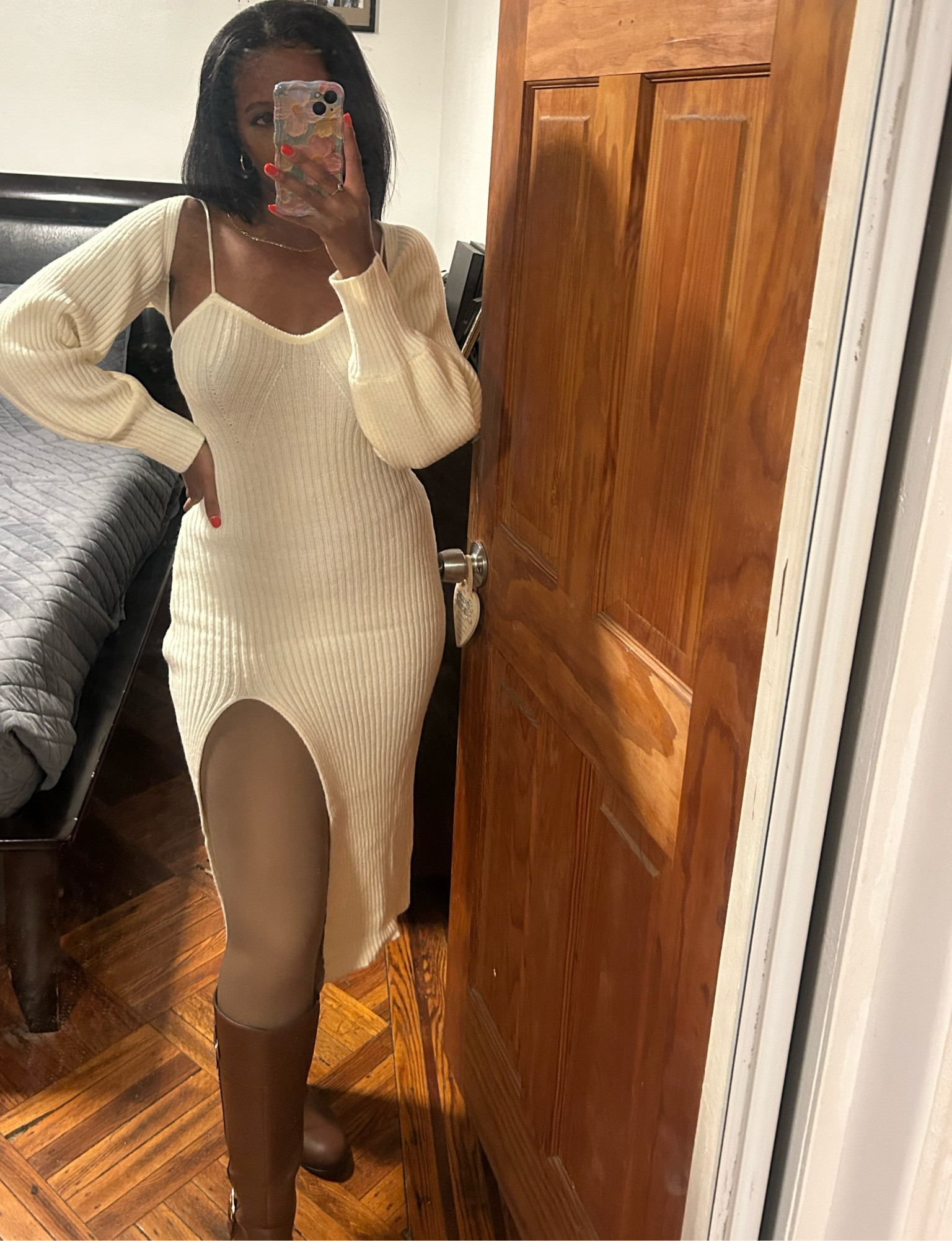 
Wearing a size S😍 #leggings 

#LTKHoliday #LTKParties #LTKFindsUnder50