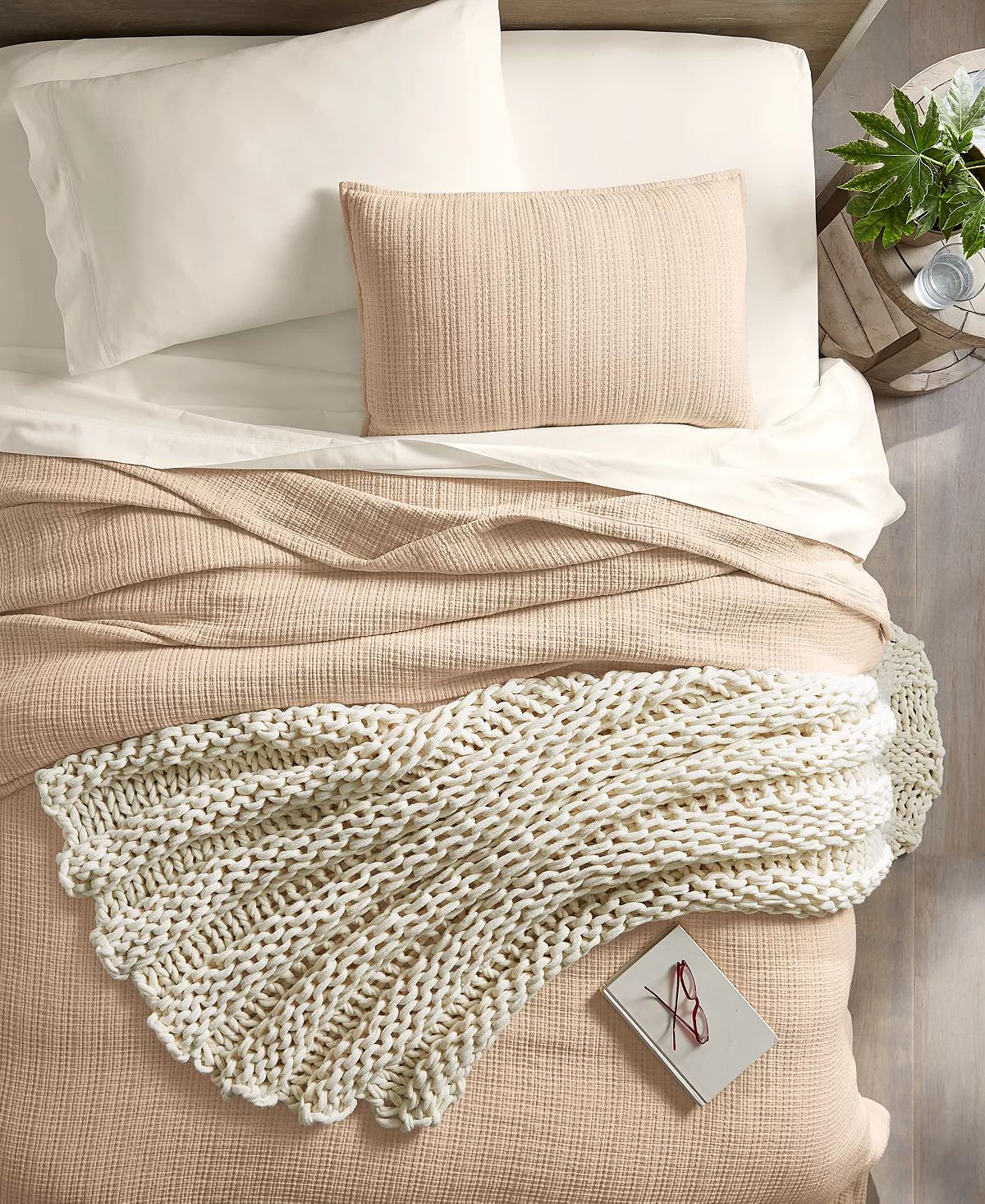 Oake Chunky Knit Throw, 50 | Macys (US)