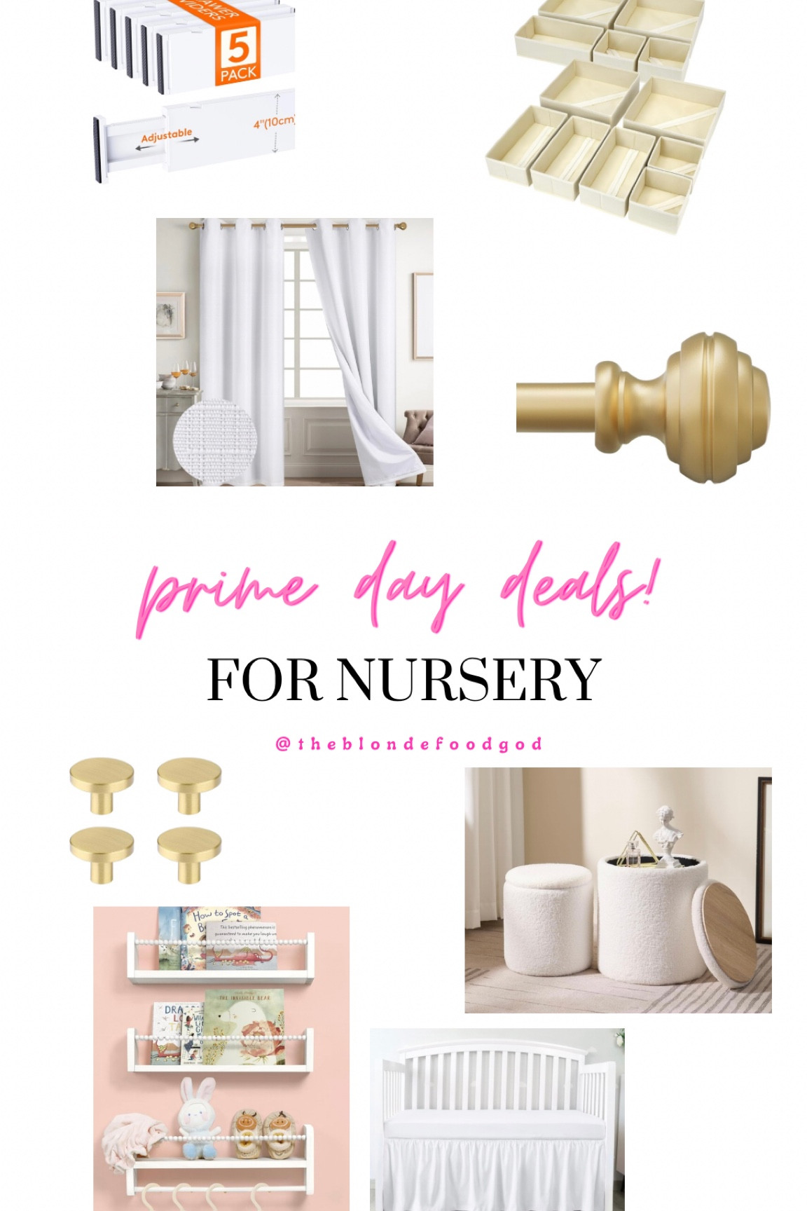 Amazon prime day deals! Here is all my nursery purchases 🤍

#LTKSaleAlert #LTKHome #LTKBaby