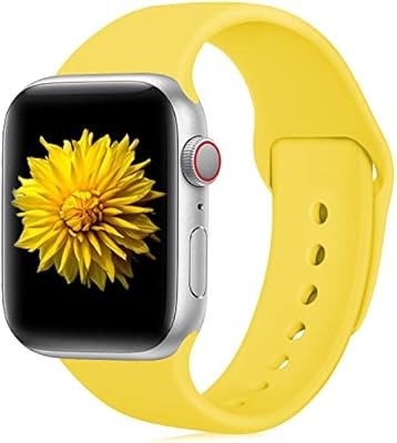 Taleque Band Compatible with Apple Watch Series 4 40mm Band - Soft Silicone iWatch Series 4 Repla... | Amazon (US)