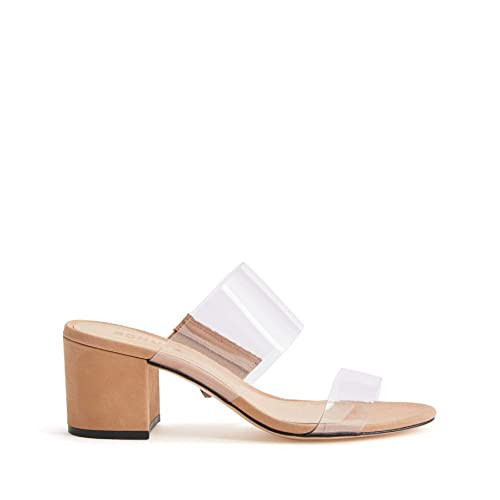 SCHUTZ Women's Victorie Slides, Honey Beige, 5.5 Medium US | Amazon (US)