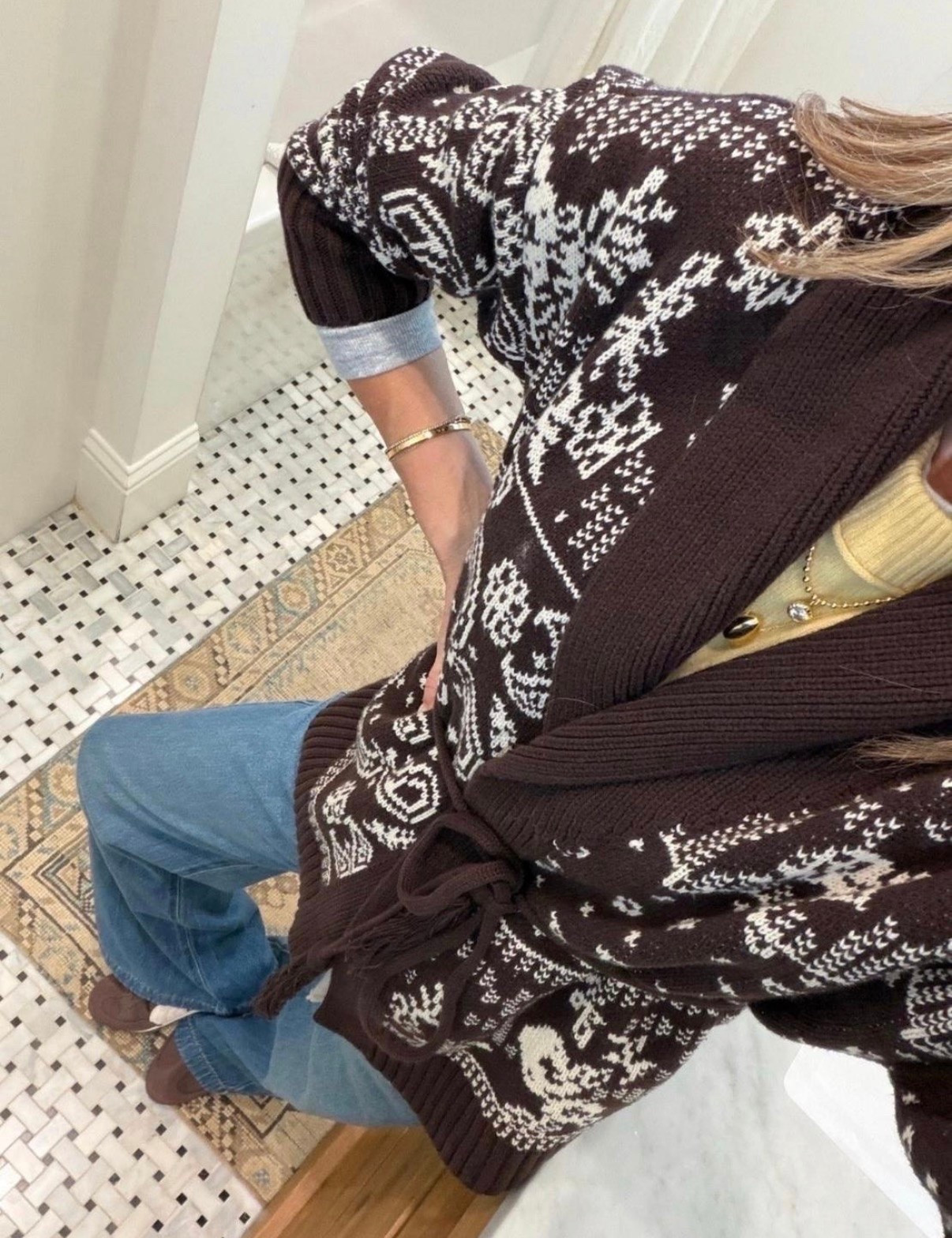 Restock this this wrap cardigan! Wearing XS 

@abercrombie

#LTKootd #LTKSeasonal #LTKOver40