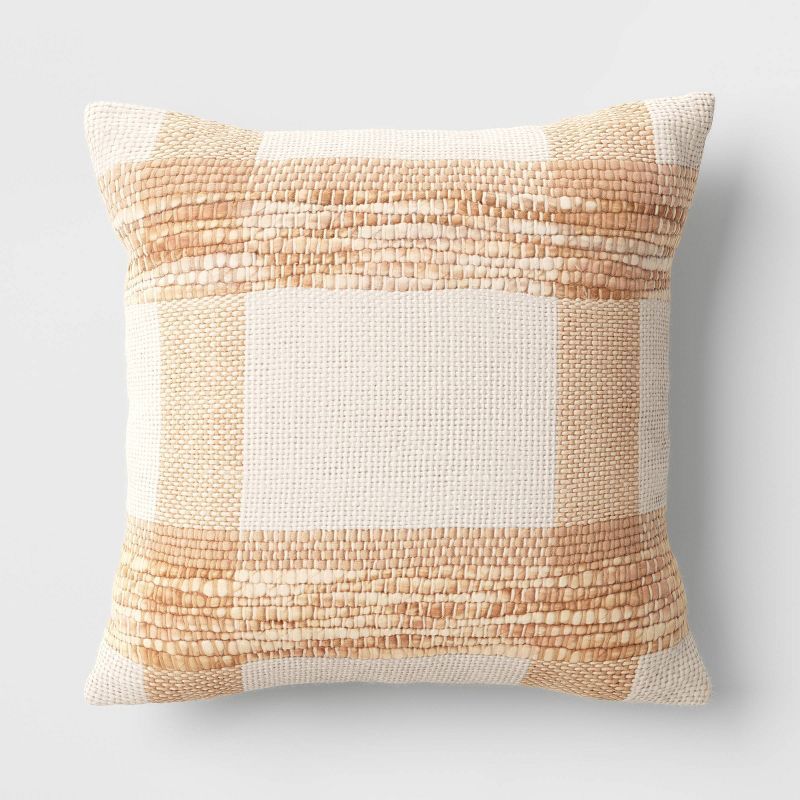 Woven Plaid Throw Pillow - Threshold™ | Target