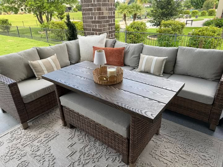 My patio set just went on S-A-L-E 🙌☀️✨ I am sooo excited because this is one of my favorite outdoor finds 😍 It completely changed my patio and made it feel like a cozy little getaway at home 🤍👏 If you’ve been waiting to upgrade your outdoor space… this is your sign 🏃‍♀️💨

#LTKHome #PatioDecor #OutdoorLiving #TargetFinds #WalmartFinds #BackyardGoals #PatioInspo #HomeDecor #LTKSaleAlert #OutdoorStyle 

 