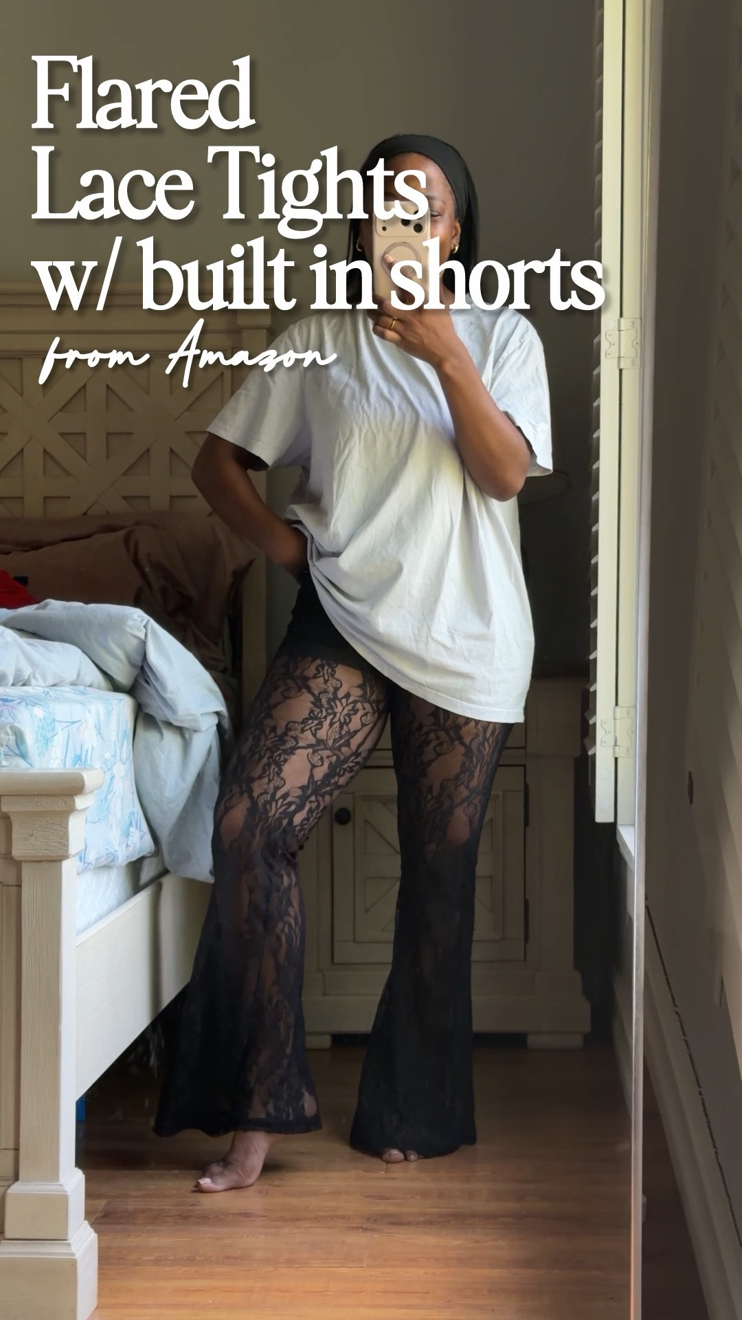 These lace flare pants are SUCH a statement piece 🖤 I love that they have built-in shorts, so you get the sexy sheer lace look without worrying about coverage. Perfect as a beach cover-up, resort wear, vacation outfit, festival look, or poolside outfit. The flared leg gives them a flattering, elongated silhouette and instantly elevates any bikini or bodysuit.

If you’re looking for trendy vacation outfits, lace cover-up pants, resort wear, beachwear, festival fashion, or unique summer statement pieces, these are definitely worth adding to your wardrobe.

#lacepants #beachcoverup #resortwear #vacationoutfit #festivalfashion #beachwear #summerstyle #vacationstyle #poolsidefashion #coverup #amazonfashion #traveloutfit #tropicalvacation #fashionfinds #ltkfashion