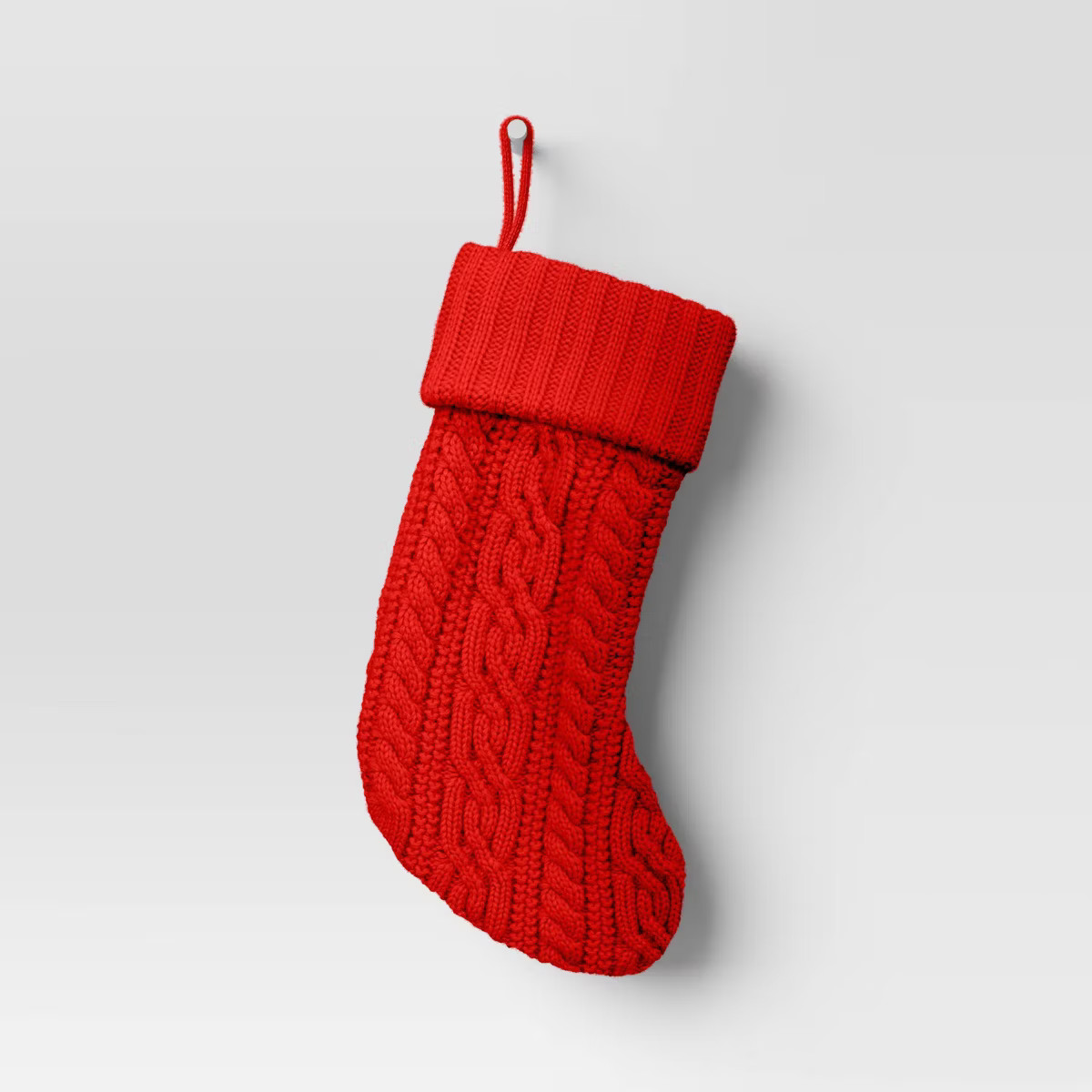 20" Cable Knit Christmas Stocking - Wondershop™ | Target