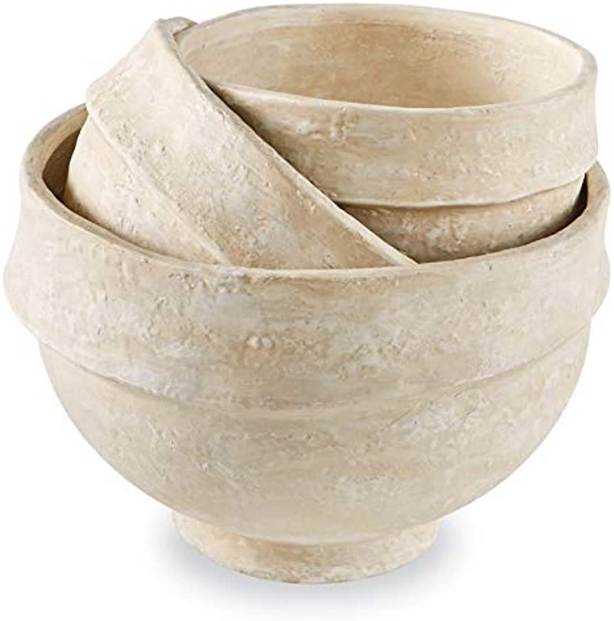 Mud Pie Paper Mache Bowl Nested Set | Amazon (US)