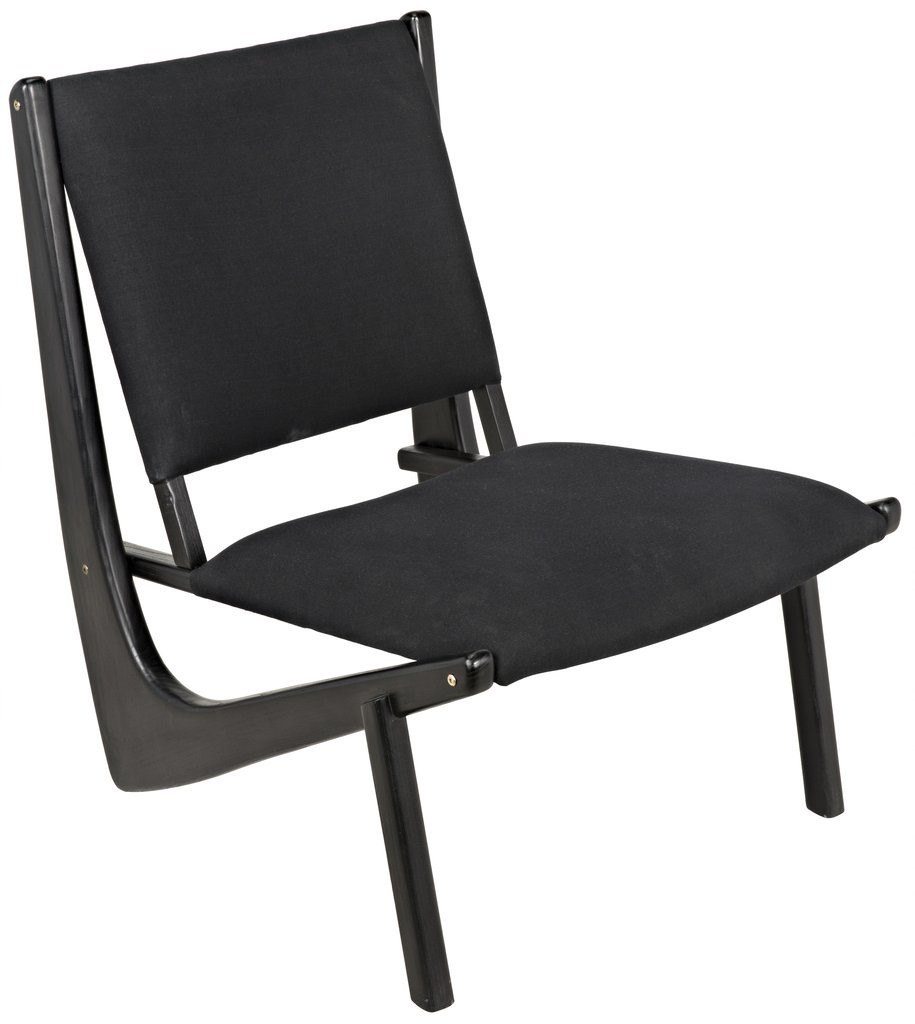 Bumerang Chair in Charcoal Black – BURKE DECOR | Burke Decor
