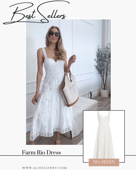 Best seller of this week - top seven - farm Rio white dress 

#LTKU #LTKSeasonal #LTKStyleTip