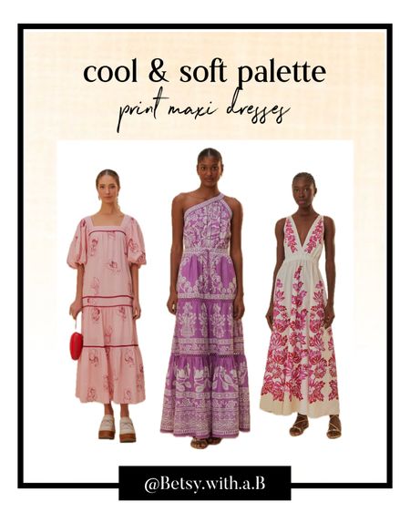 Farm Rio maxi dresses from the cool & soft summer palette. 


#LTKTravel #LTKStyleTip #LTKSeasonal