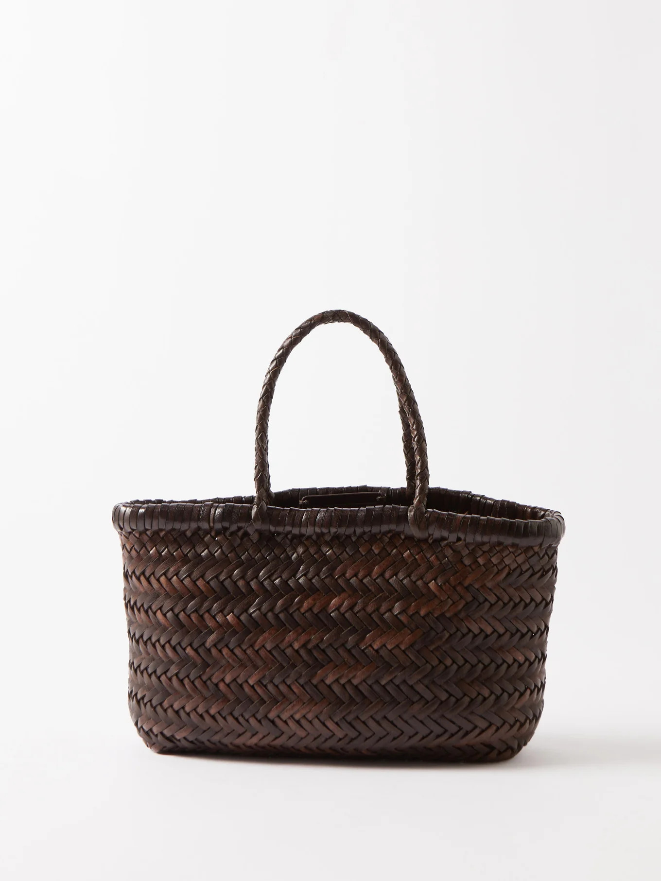 Gora mini woven-leather basket bag | Dragon Diffusion | Matches (EU)