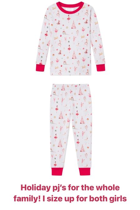 Christmas pajamas, holiday pajamas, matching pajamas

I wear a size small and get the girls one size up for added wear!

#LTKkids #LTKCyberweek #LTKHoliday