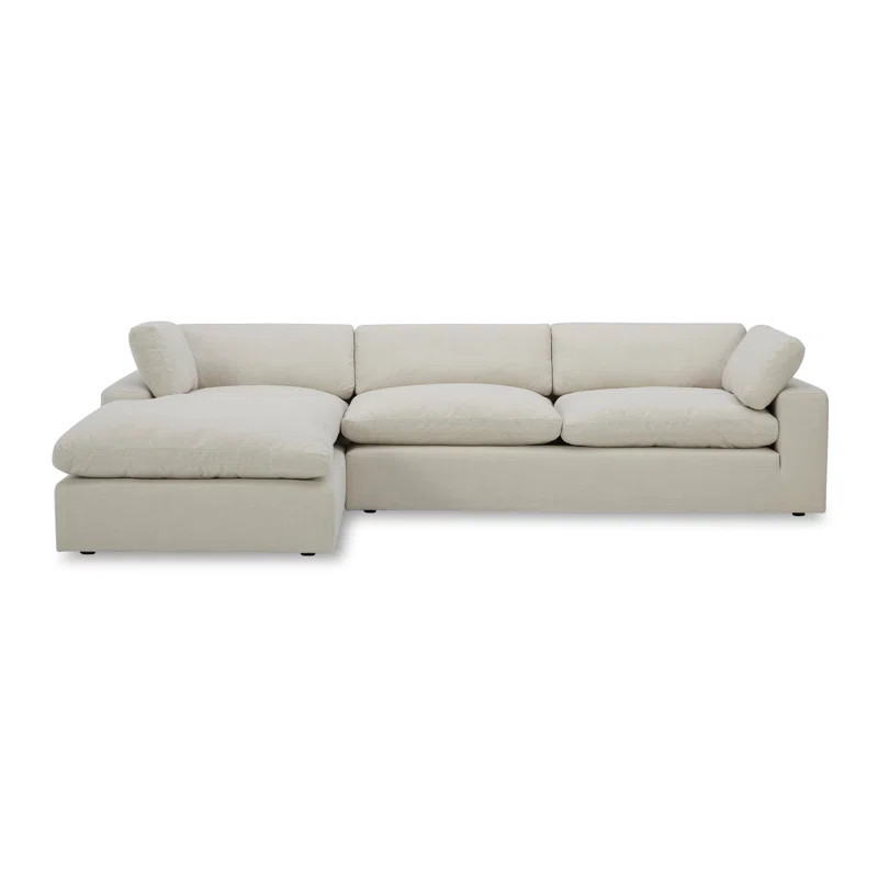 Asher 2 - Piece Upholstered Chaise L-Sectional | Wayfair North America