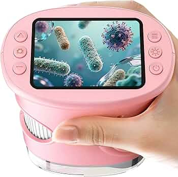 1000X Handheld Digital Microscope for Kids: Pocket Microscope with 2.0" IPS Screen - STEM Toys Bi... | Amazon (US)
