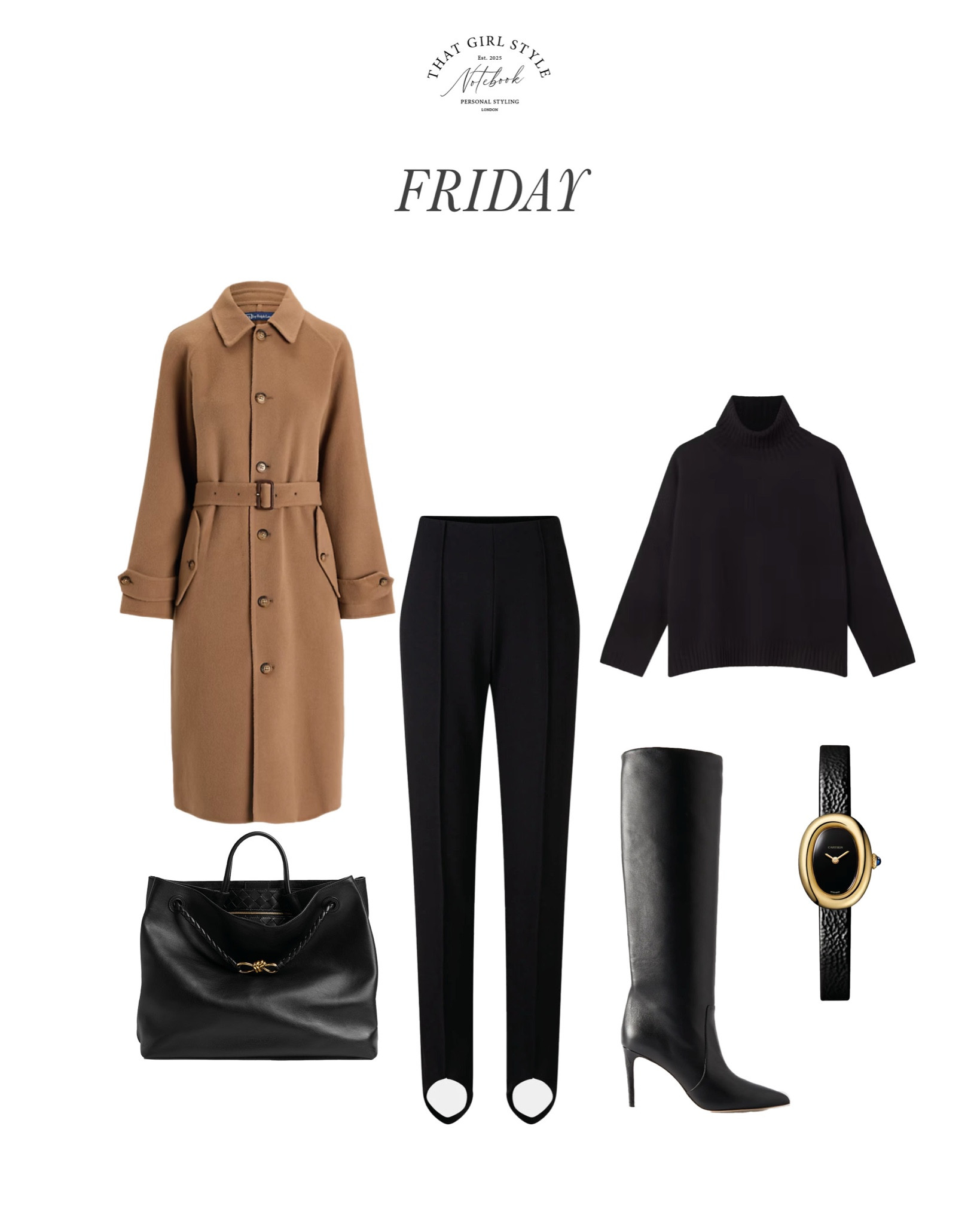 Look 68 | Coat Ralph Lauren, Trousers Bogner, Jumper Osprey, Bag Bottega Veneta, Boots Paris Texas, Watch Cartier

#LTKluxury #LTKstyletip #LTKwinter