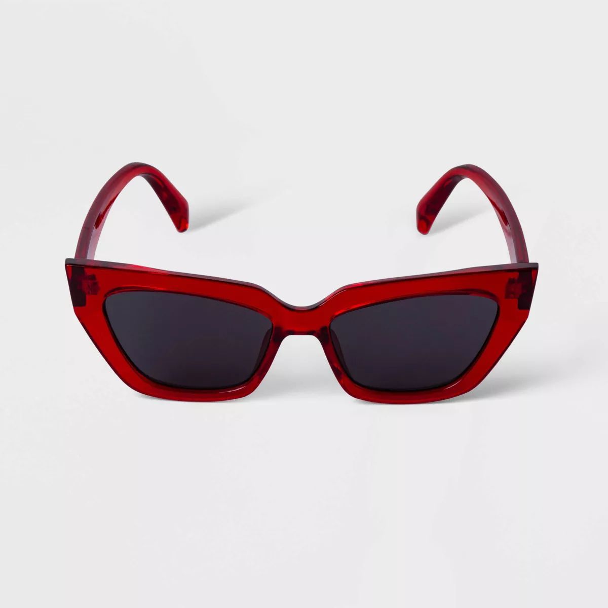 Women's Plastic Retro Angular Cateye Sunglasses - A New Day™ | Target