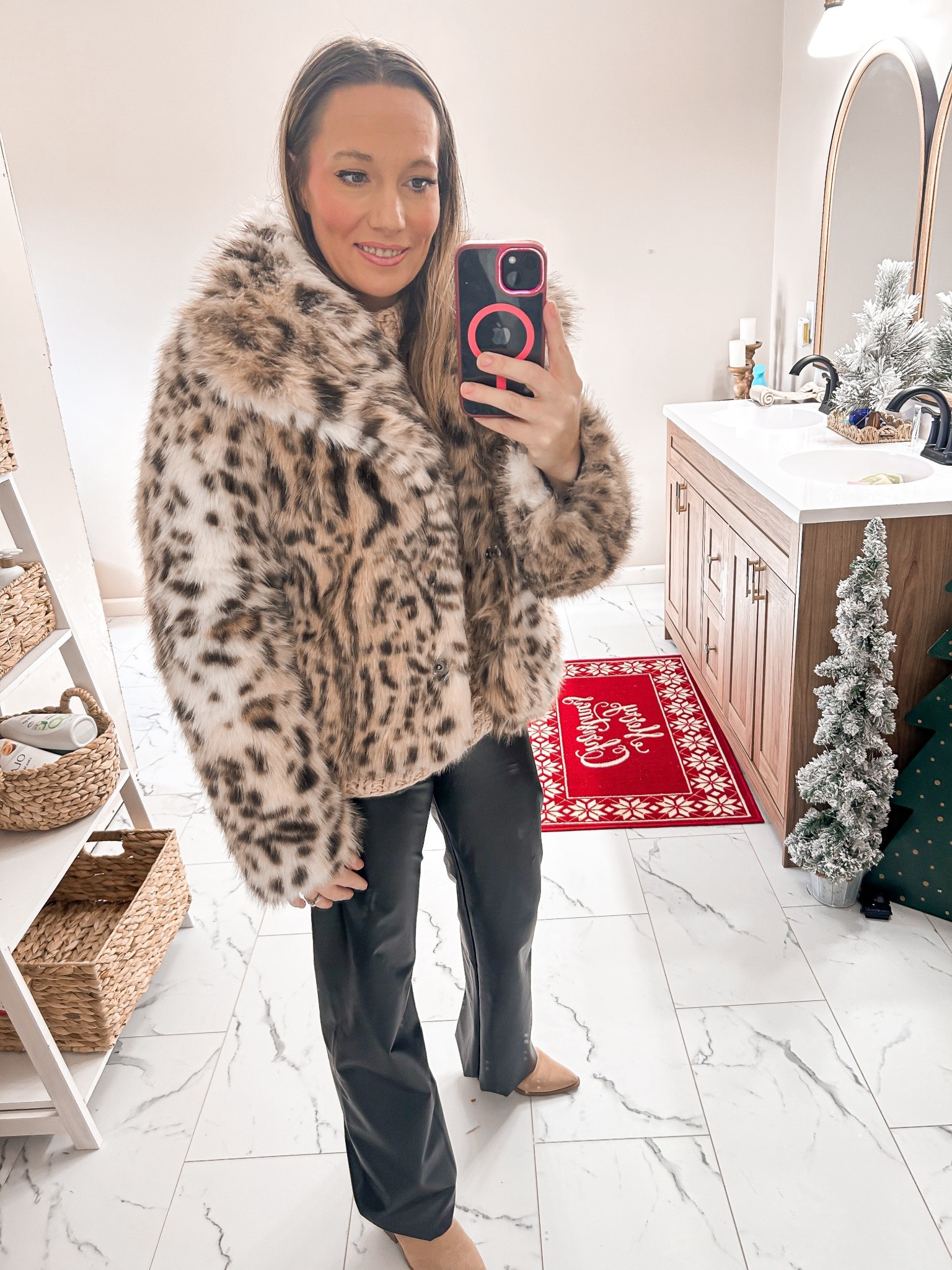 Fur jacket back in stock from Walmart

#LTKHoliday #LTKootd #LTKSeasonal