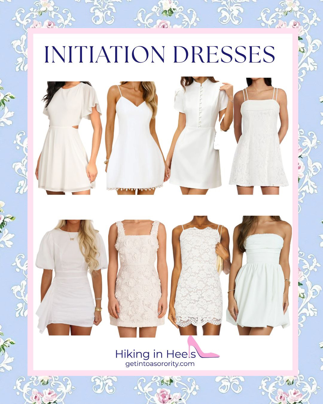white sorority initiation dresses 🤍✨ #LTKootd

#LTKU #LTKBeauty
 

 